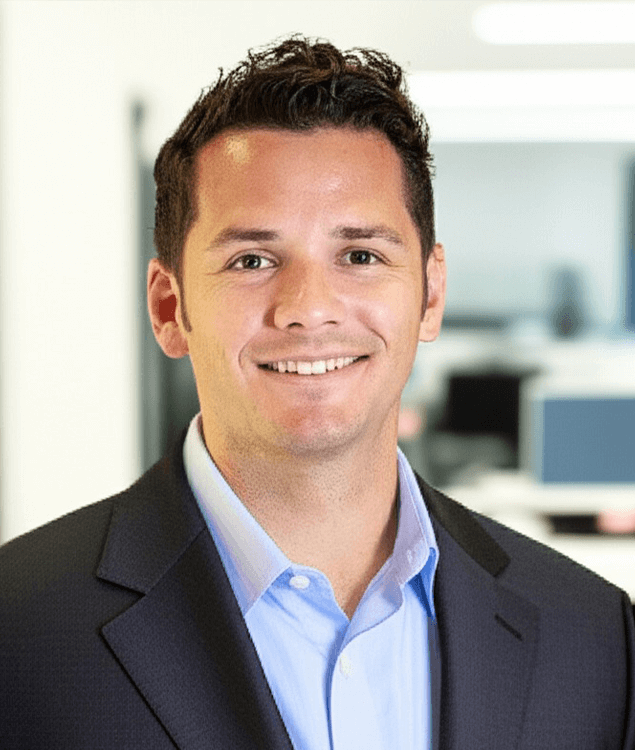 Portrait of Justin Lund, leadership advisor at Russell Reynolds Associates