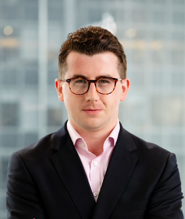 Portrait of Jake Strong, leadership advisor at Russell Reynolds Associates