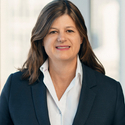 Portrait of Marcy Calaway, leadership advisor at Russell Reynolds Associates
