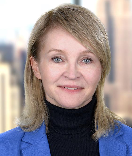 Portrait of Aga Orlikowska, leadership advisor at Russell Reynolds Associates