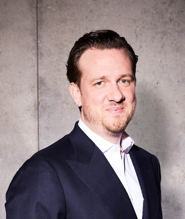 Portrait of Jonas Pollex, leadership advisor at Russell Reynolds Associates