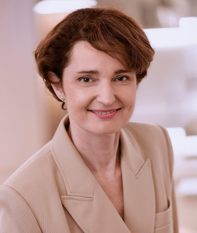 Portrait of Marie-Osmonde Le Roy de Lanauze-Molines, leadership advisor at Russell Reynolds Associates