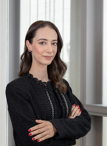 Portrait of Tatiana Mereb, leadership advisor at Russell Reynolds Associates