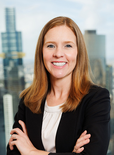 Portrait of Erin Marie Collins, leadership advisor at Russell Reynolds Associates