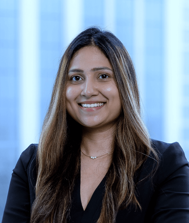 Portrait of Neha Agarwal, leadership advisor at Russell Reynolds Associates.png