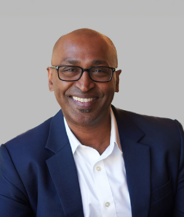 Portrait of Ajay Nair- leadership advisor at Russell Reynolds Associates
