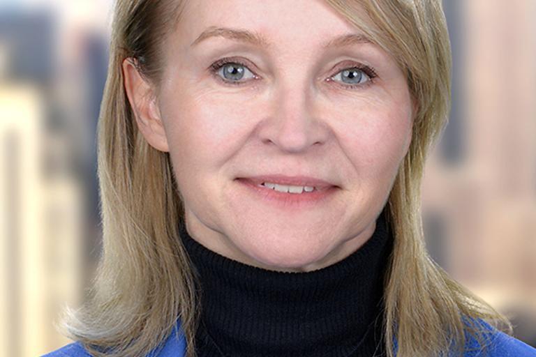 Portrait of Aga Orlikowska, leadership advisor at Russell Reynolds Associates