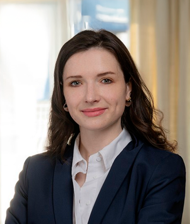 Portrait of Eleanor Hegarty, leadership advisor at Russell Reynolds Associates